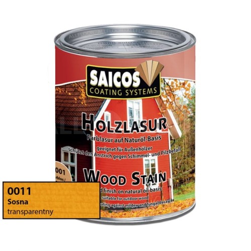 Saicos 0011 Lazura Olejna Sosna 750ml