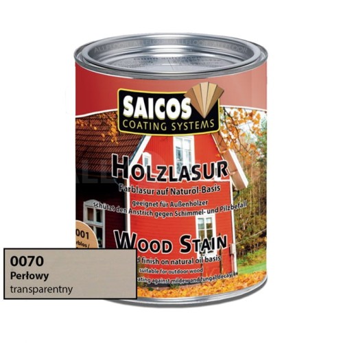 Saicos 0070 Lazura Olejna Perłowy 750ml