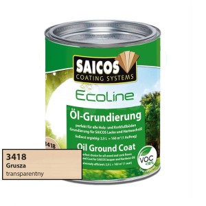 Saicos 3418 Ecoline Olej Gruntujący | grusza | 0,75L / 2,5L