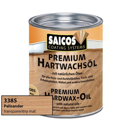 Saicos 3385 Wosk Twardy Olejny Palisander 750ml