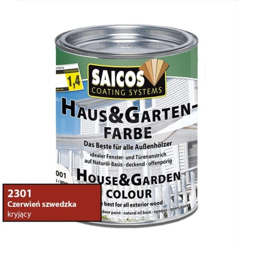 Saicos 2301 House and Garden Czerwień Szwedzka 750ml