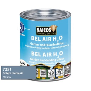 Saicos 7251 Bel Air H2O | gołębi niebieski kryjący | 0,75L / 2,5L