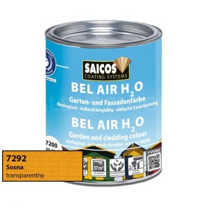 Saicos 7292 Bel Air H2O | sosna transparentny | 0,75L / 2,5L