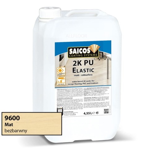 Saicos 9600 2K PU Elastic Mat 4550ml
