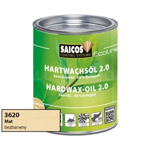 Saicos 3620 Ecoline Wosk Twardy Olejny 2.0 | mat | 0,75L / 2,5L