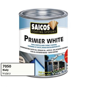Saicos 7050 Biały Podkład Gruntujący | Primer White | 0,75L / 2,5L