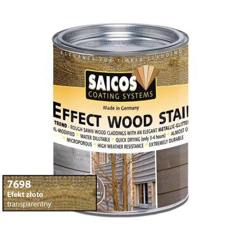 Saicos 7698 Lazura Efekt Złoto 750ml