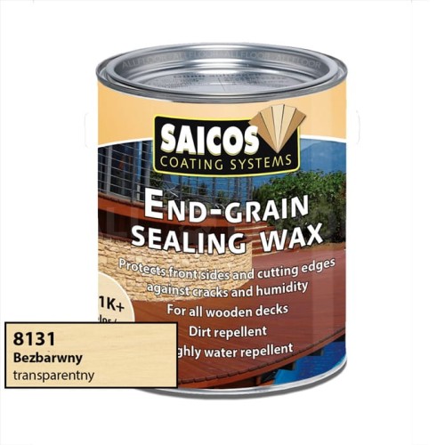 Saicos 8131 Wosk do Krawędzi Tarasu Bezbarwny 750ml