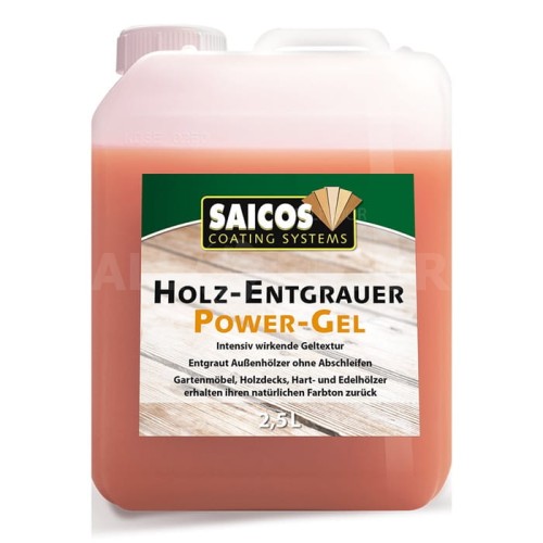 Saicos 8133 Odszarzacz do Drewna Power Gel 2500ml