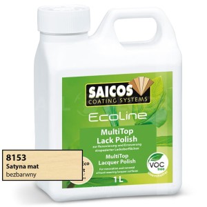 Saicos 8153 Ecoline MultiTop Lack Polish | satyna mat | 1L