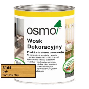 Osmo 3164 Wosk dekoracyjny | dąb | 0,125L / 0,75L / 2,5L