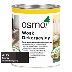 Osmo 3169 Wosk dekoracyjny | czarny | 0,125L / 0,75L / 2,5L