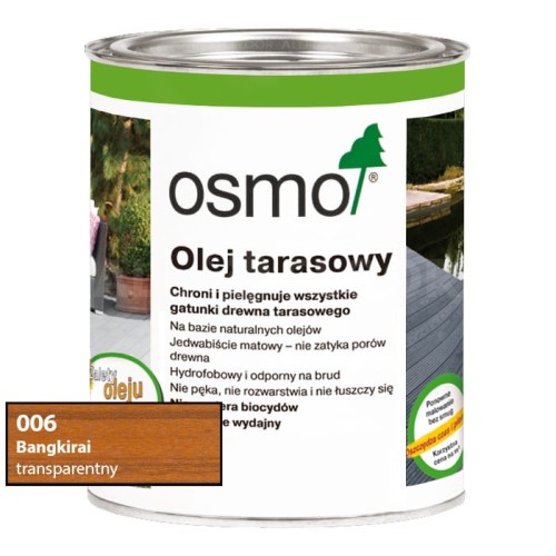 Osmo 006 Olej Tarasowy Bangkirai 750ml