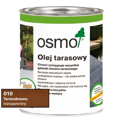 Osmo 010 Olej Tarasowy Termodrewno 750ml