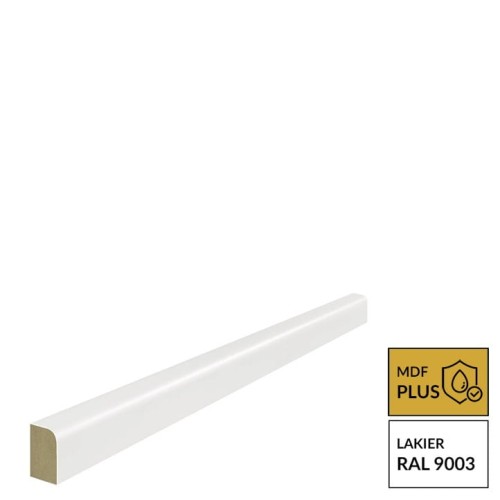 Lagrus Ćwierćwalek Pionowy PLUS - lakier RAL 9003